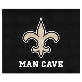 NFL - New Orleans Saints Man Cave Tailgater Rug 5'x6'